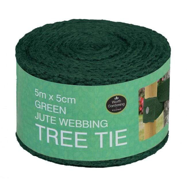 Garland Tree Ties Garland Green Jute webbing Tree Tie 5m x 5cm