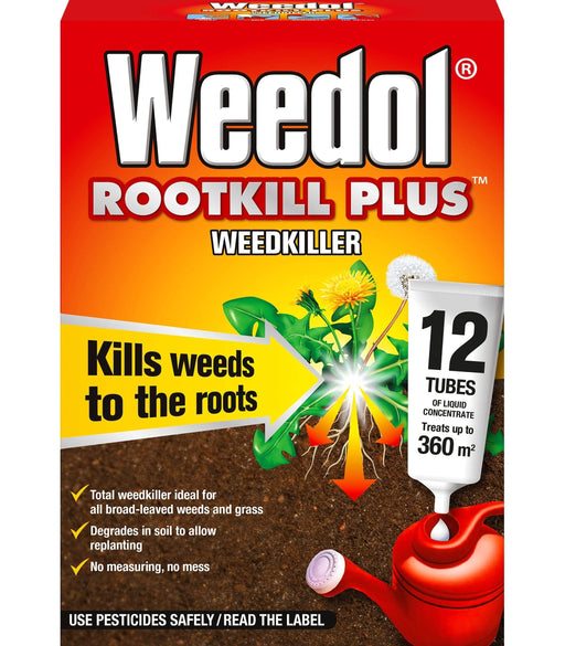 Weedol Weed Killer Weedol Rootkill Plus Liquid Concentrate Tubes 12 tube carton